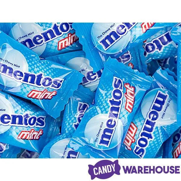 Mentos Mint Candy Single Packs: 125-Piece Bag