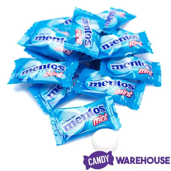 Mentos Mint Candy Single Packs: 125-Piece Bag