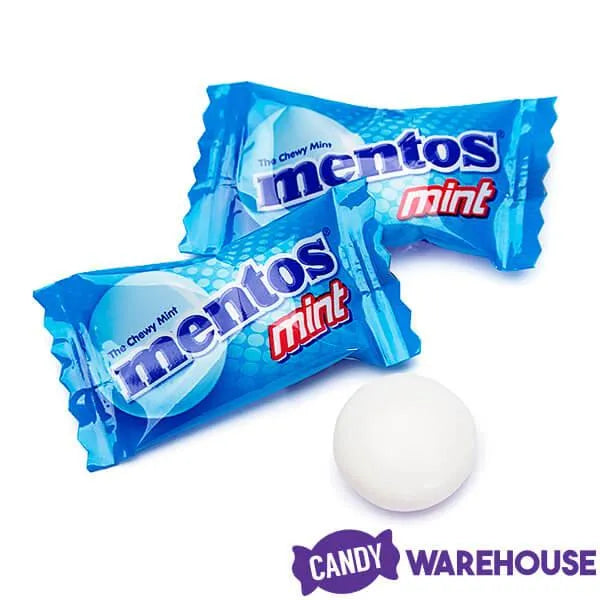 Mentos Mint Candy Single Packs: 125-Piece Bag