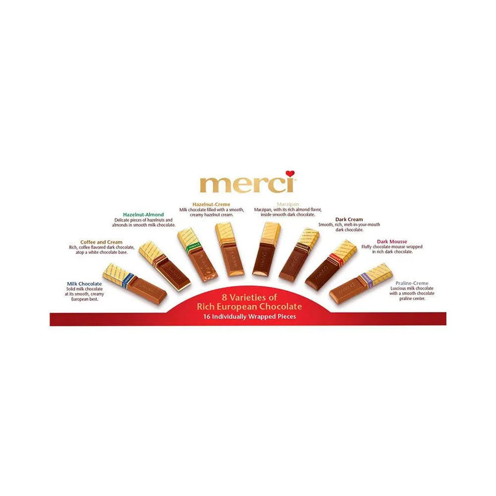 Merci Finest Assortment of European Chocolates: 7-Ounce Box