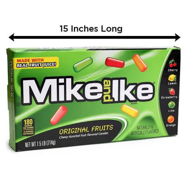 Mike and Ike Candy 1.5LB Giant Party Pack