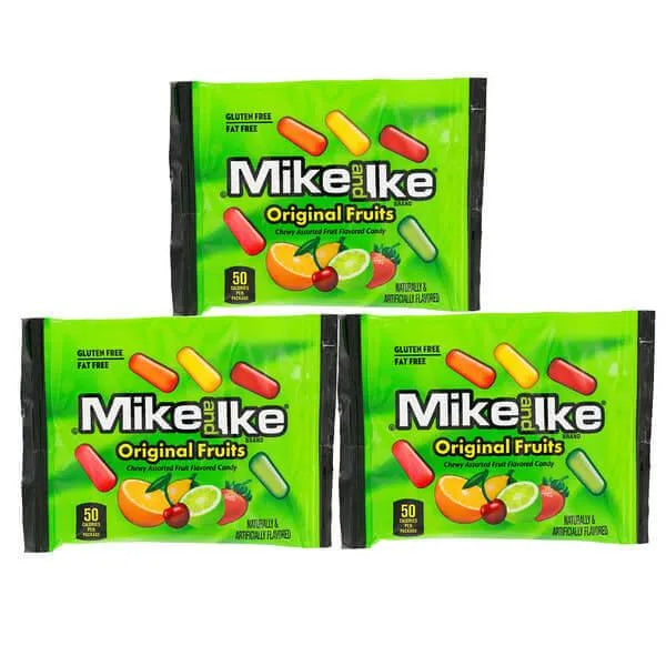 Mike and Ike Candy Snack Packs: 21-Piece Bag