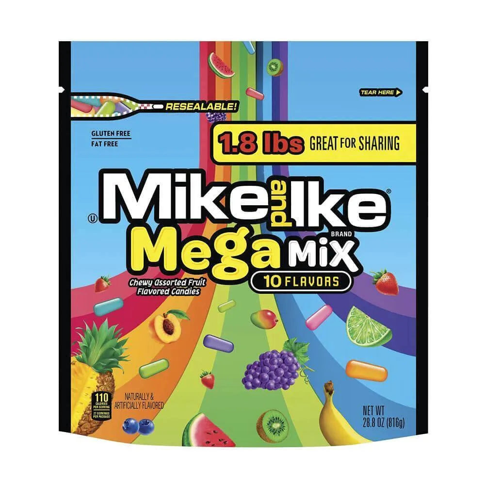 Mike and Ike Mega Mix 28.8-Ounce Bag