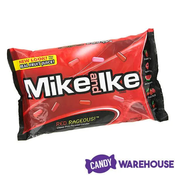 Mike and Ike Red Rageous Candy: 4.5LB Bag