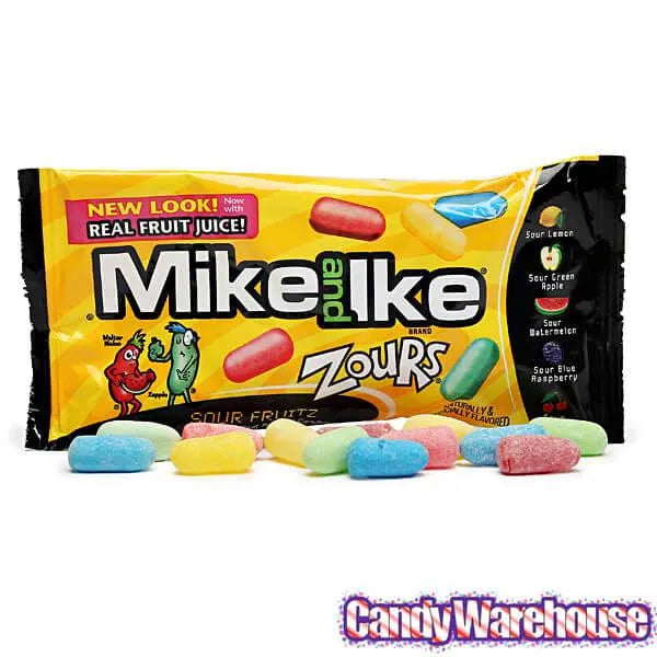 Mike and Ike Zours Candy 1.5LB Giant Party Pack