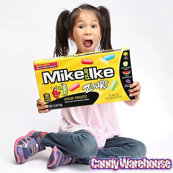 Mike and Ike Zours Candy 1.5LB Giant Party Pack