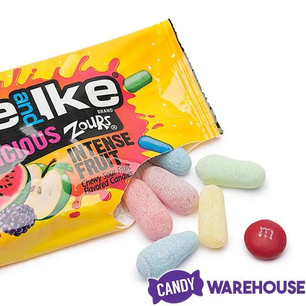 Mike and Ike Zours Candy 1.8-Ounce Packs: 24-Piece Box