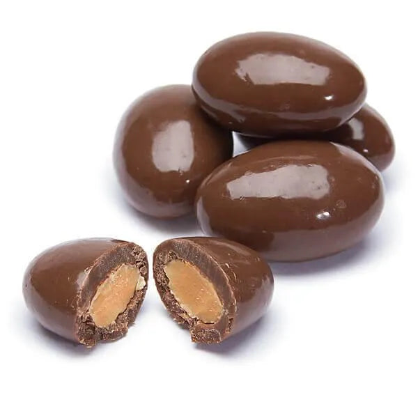 Milk Chocolate Covered Almonds Candy: 10 LB Bag