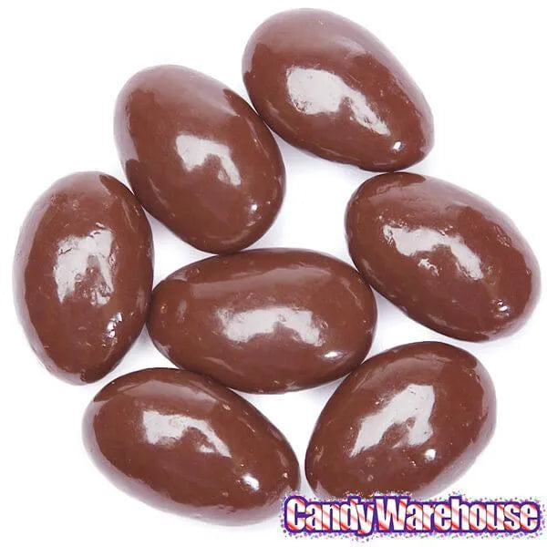 Milk Chocolate Covered Almonds Candy: 10 LB Bag