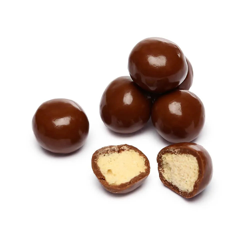 Milk Chocolate Covered Malt Balls: 15LB Case