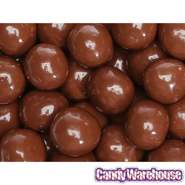 Milk Chocolate Covered Malt Balls: 15LB Case