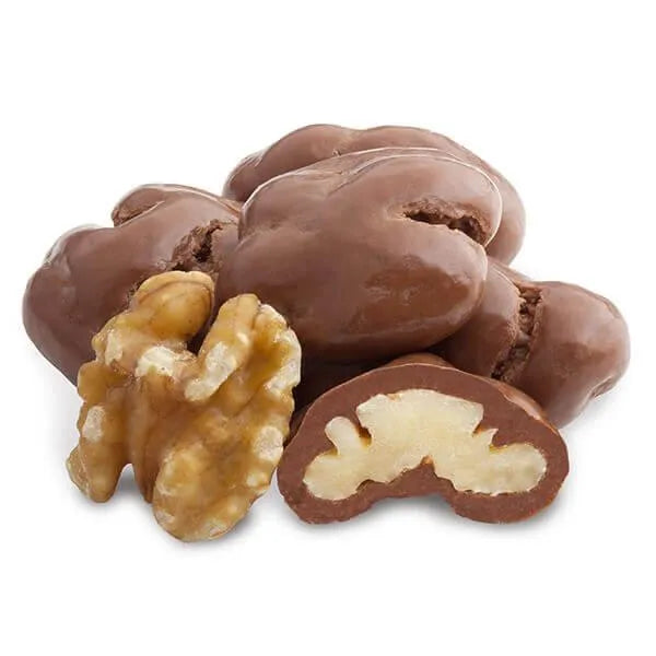 Milk Chocolate Covered Walnuts Candy: 2LB Bag