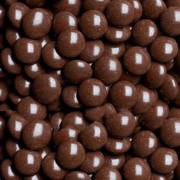 Milk Chocolate Gems - Brown: 2LB Bag