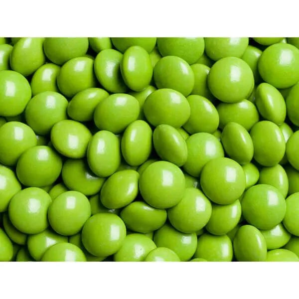 Milk Chocolate Gems Lime Green: 2LB Bag