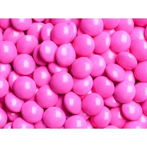 Milk Chocolate Gems - Pink: 2LB Bag