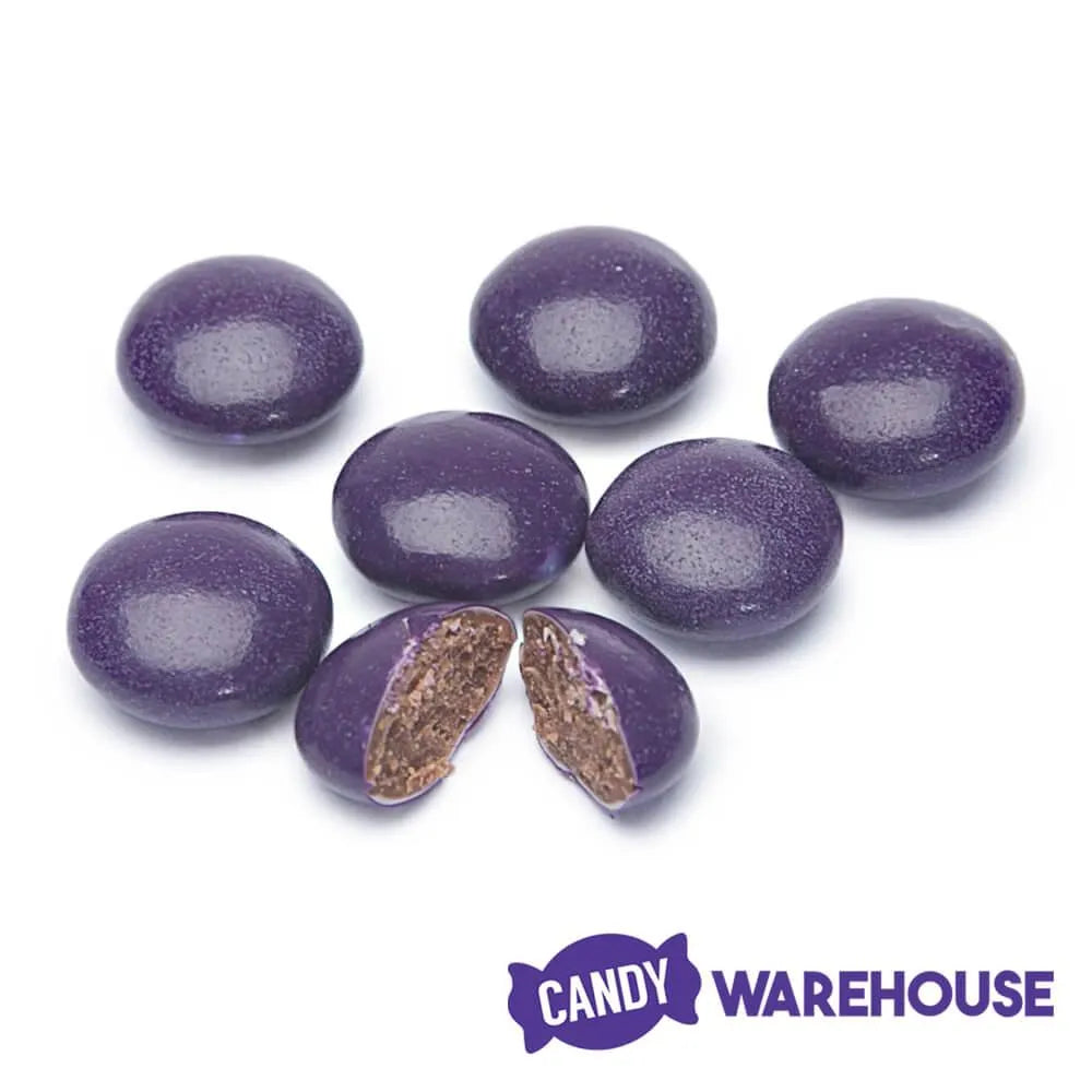 Milk Chocolate Gems - Purple: 2LB Bag