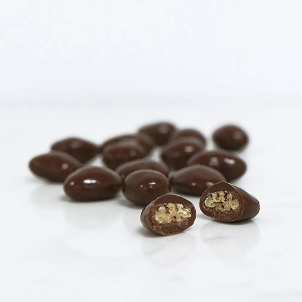 Milk Chocolate Maple Bourbon Pecans: 2LB Bag