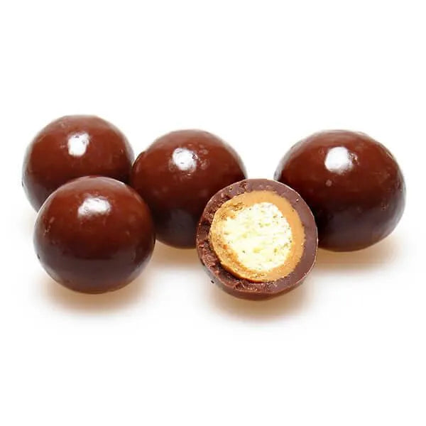 Milk Chocolate Peanut Butter Malt Balls: 2LB Bag