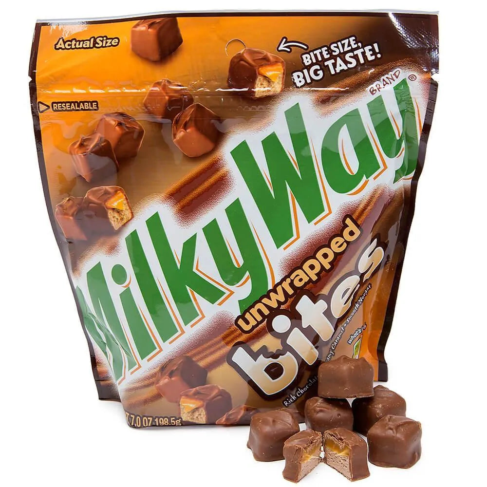 Milky Way Bites Candy: 7-Ounce Bag