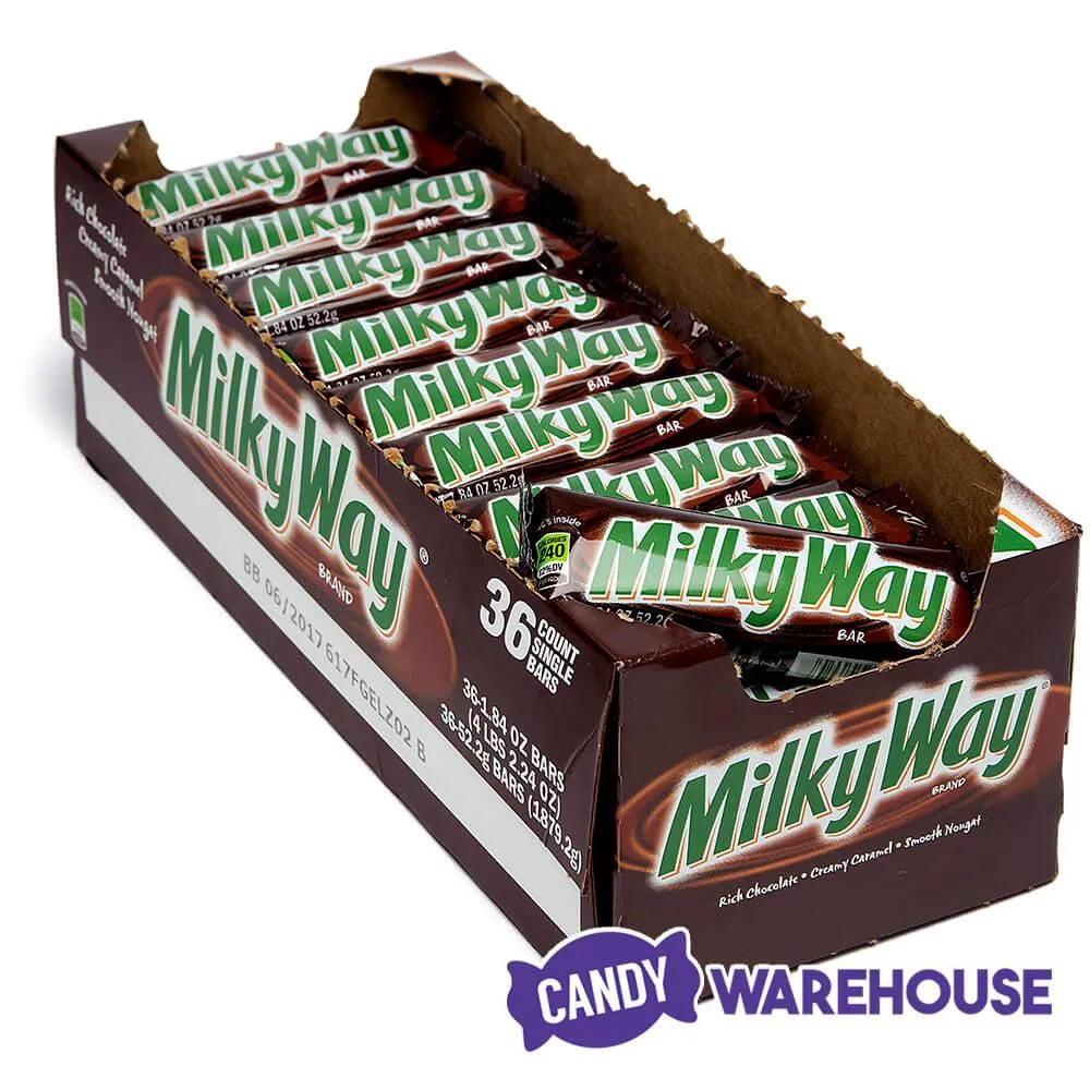 Milky Way Candy Bars: 36-Piece Box