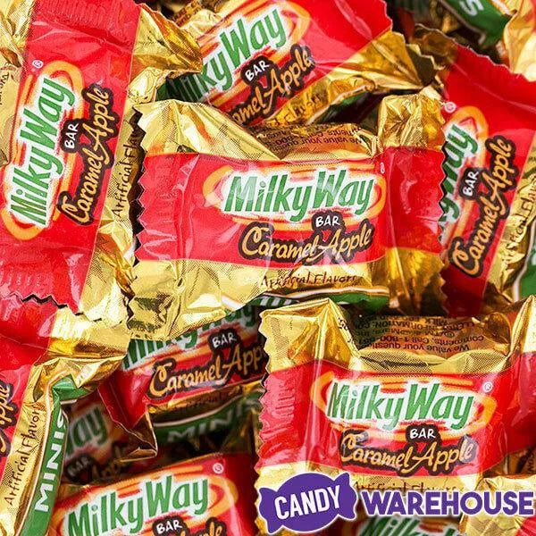 Milky Way Caramel Apple Minis Candy: 11.5-Ounce Bag