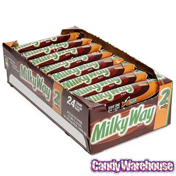 Milky Way King Size Candy Bars: 24-Piece Box