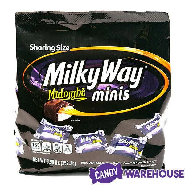 Milky Way Midnight Minis Candy: 8.9-Ounce Bag