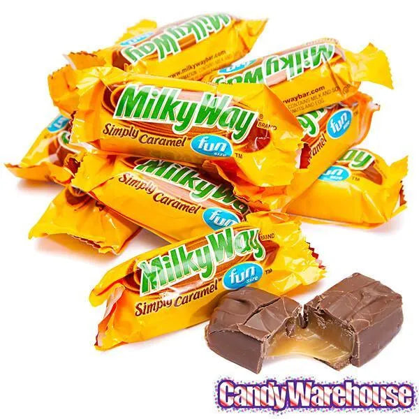 Milky Way Simply Caramel Fun Size Candy Bars: 14-Piece Bag