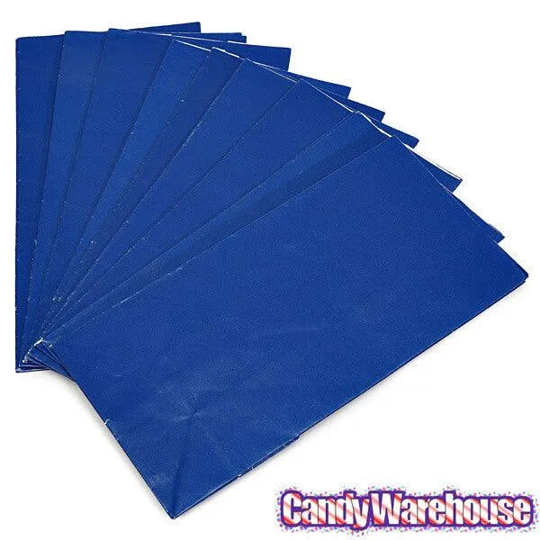 Mini Candy Treat Bags - Blue: 24-Piece Bag