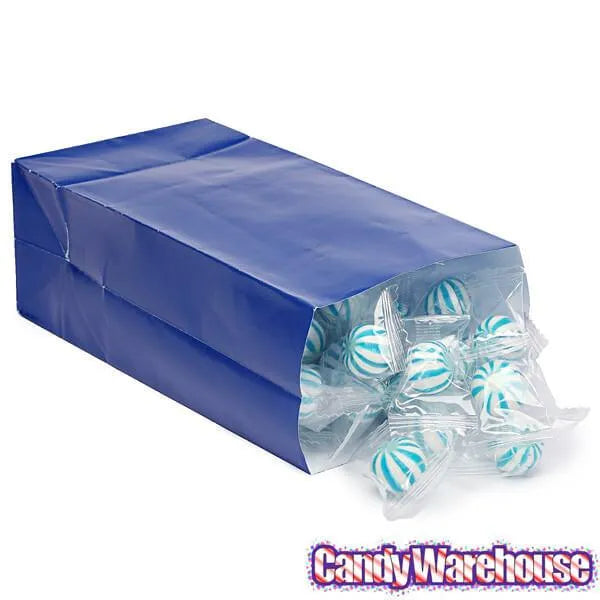 Mini Candy Treat Bags - Blue: 24-Piece Bag