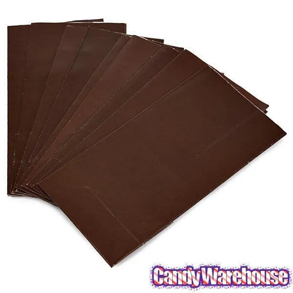 Mini Candy Treat Bags - Chocolate Brown: 24-Piece Bag