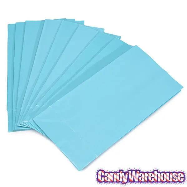 Mini Candy Treat Bags - Light Blue: 24-Piece Bag