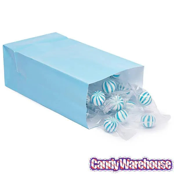 Mini Candy Treat Bags - Light Blue: 24-Piece Bag