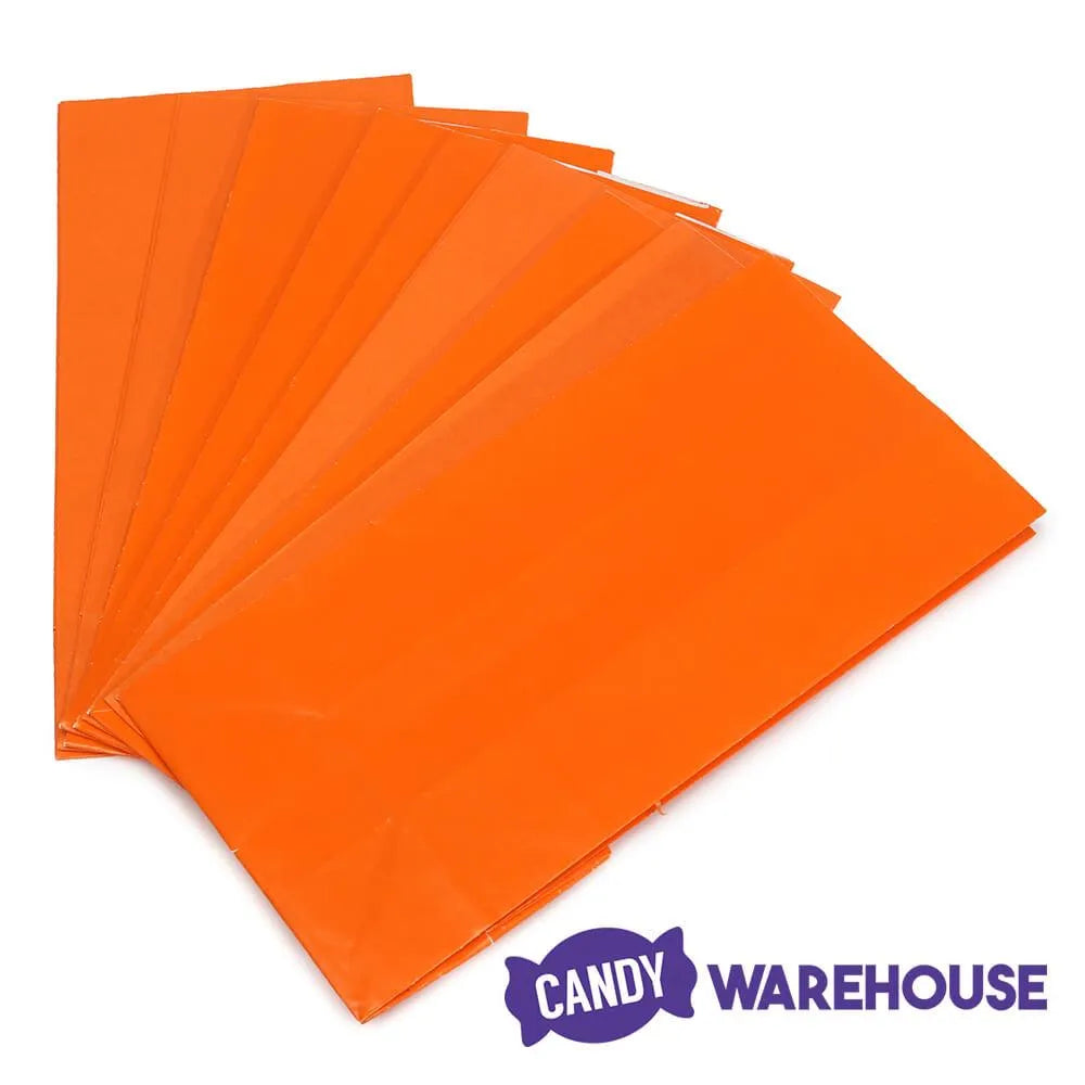 Mini Candy Treat Bags - Orange: 24-Piece Bag