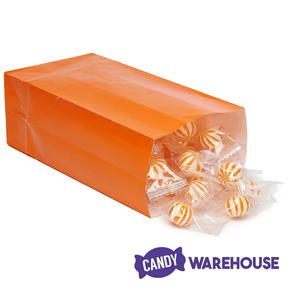 Mini Candy Treat Bags - Orange: 24-Piece Bag