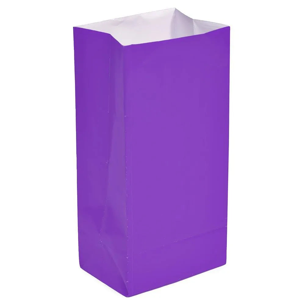 Mini Candy Treat Bags - Purple: 24-Piece Bag