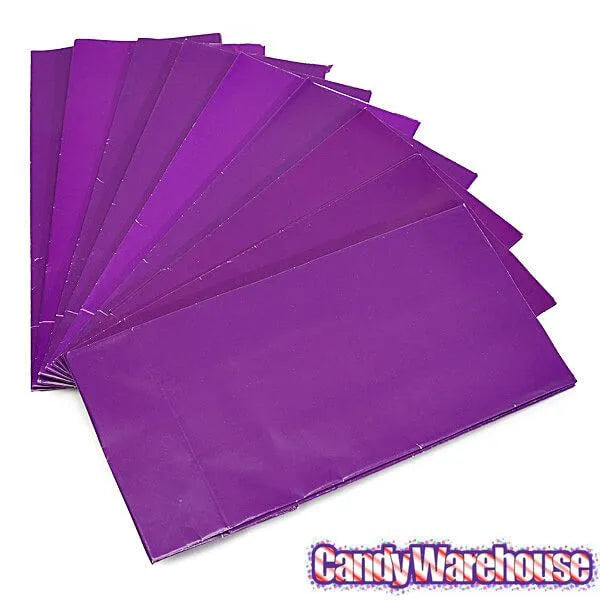 Mini Candy Treat Bags - Purple: 24-Piece Bag