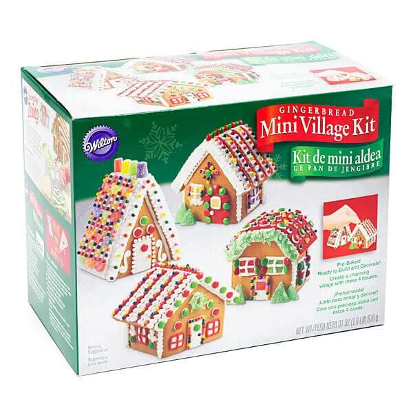 Mini Gingerbread House Village Kit