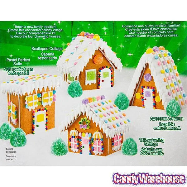 Mini Gingerbread House Village Kit