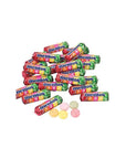 Mini Mentos Rainbow Candy Rolls: 100-Piece Tub