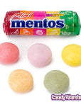 Mini Mentos Rainbow Candy Rolls: 100-Piece Tub