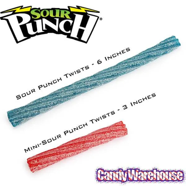 Mini Sour Punch Twists - Wrapped: 210-Piece Tub