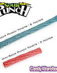 Mini Sour Punch Twists - Wrapped: 210-Piece Tub