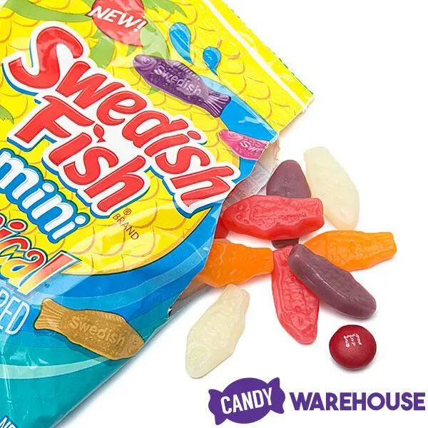 Mini Swedish Fish Candy - Tropical: 3.75LB Box