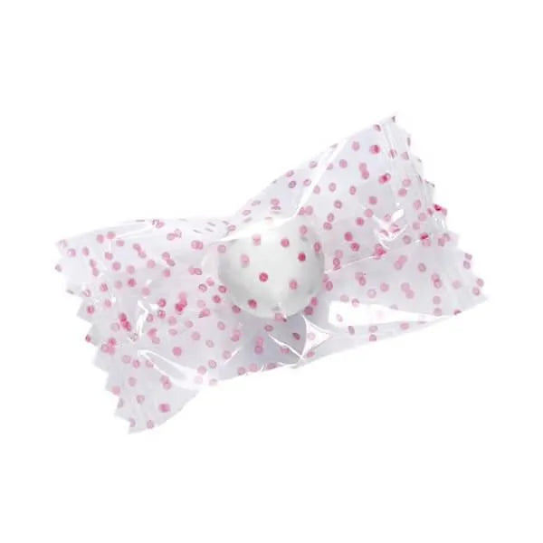 Mint Balls in Pink Dots Wrappers: 1000-Piece Case