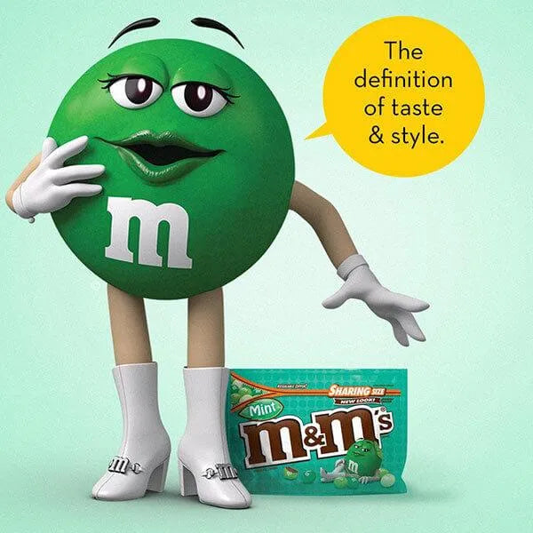 Mint Dark Chocolate M&M's Candy: 9.6-Ounce Bag