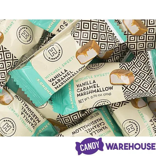 Mitchell Sweets Caramel Covered Marshmallows: 54-Piece Tub