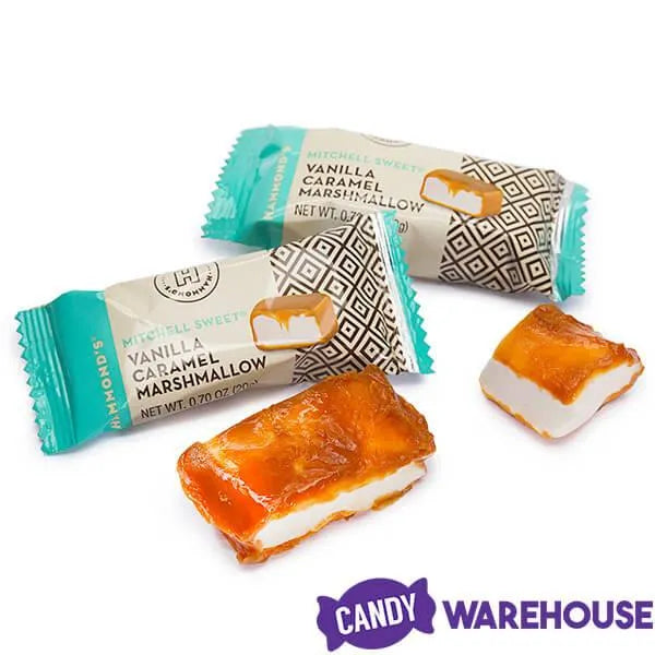 Mitchell Sweets Caramel Covered Marshmallows: 54-Piece Tub