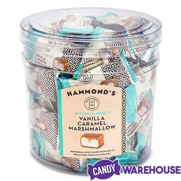 Mitchell Sweets Caramel Covered Marshmallows: 54-Piece Tub