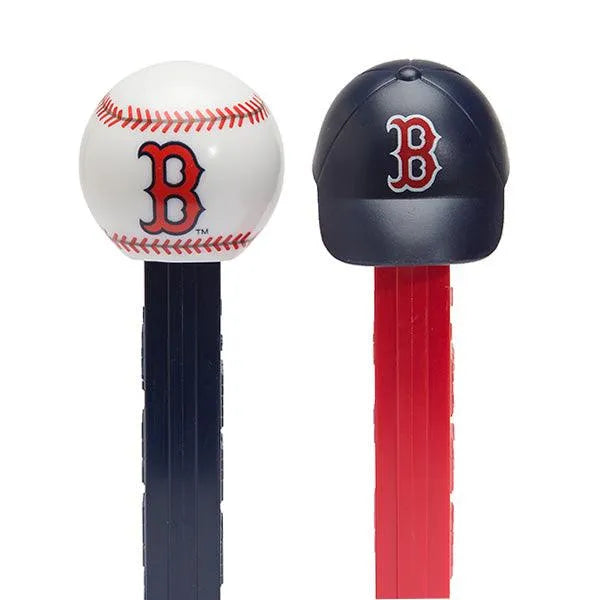 MLB Team Baseball PEZ Candy Packs - Boston Red Sox: 12-Piece Box